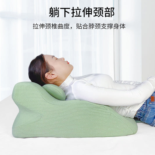 Lying on the bed, looking at the phone, making a love aid, cotton pillow, neck support pillow, lying on the bed, sleeping wonder, lying pillow