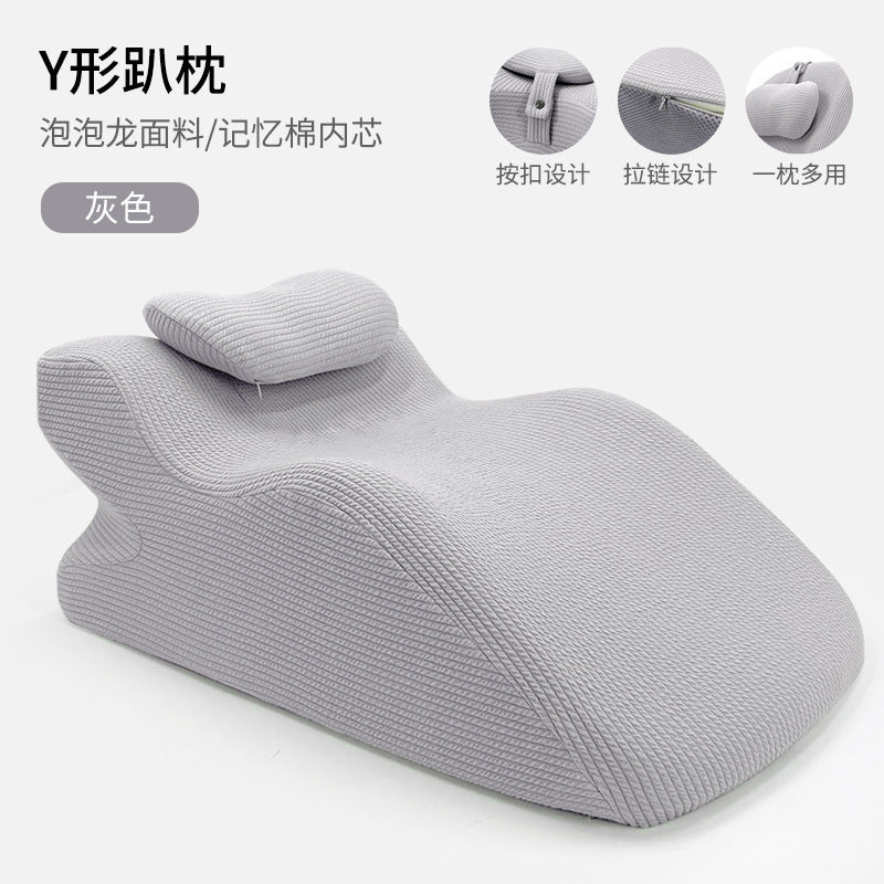 Lying on the bed, looking at the phone, making a love aid, cotton pillow, neck support pillow, lying on the bed, sleeping wonder, lying pillow