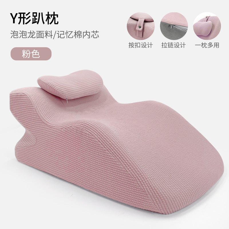 Lying on the bed, looking at the phone, making a love aid, cotton pillow, neck support pillow, lying on the bed, sleeping wonder, lying pillow