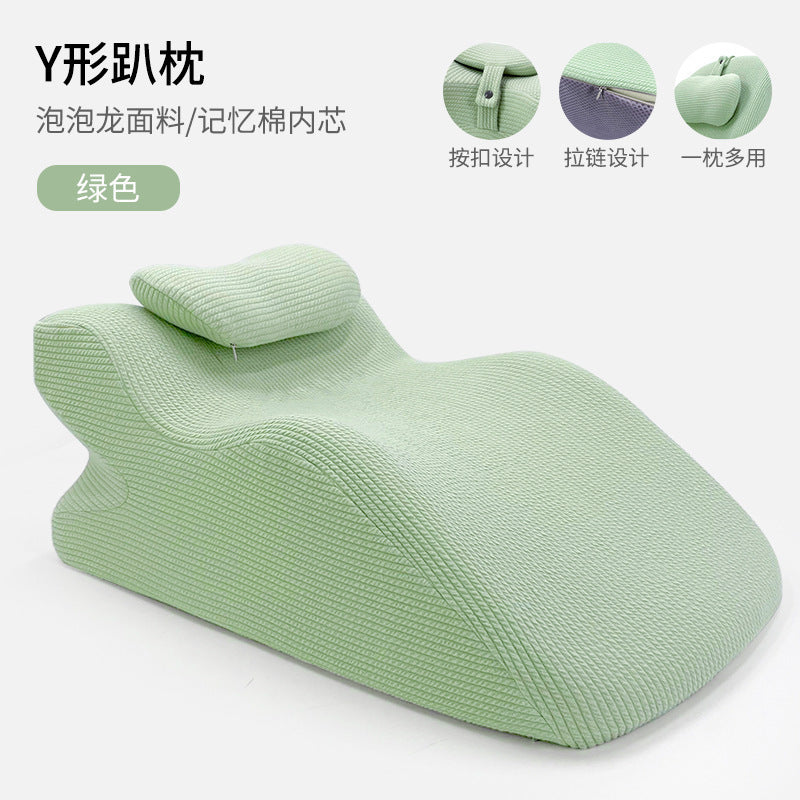 Lying on the bed, looking at the phone, making a love aid, cotton pillow, neck support pillow, lying on the bed, sleeping wonder, lying pillow