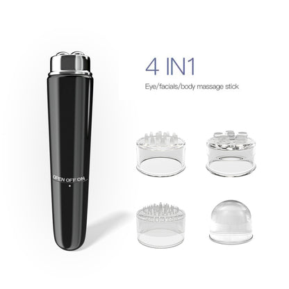 Mini eye device, electric vibration beauty device, portable therapy device