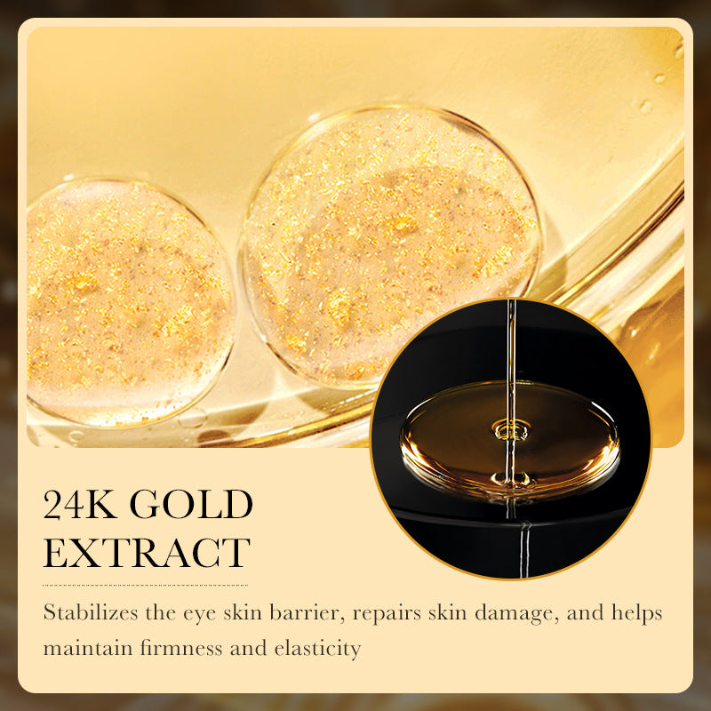 All-english ZOZU24K Gold Hyaluronic Acid Anti-Wrinkle Multi-Effect Eye Cream for Eye Care